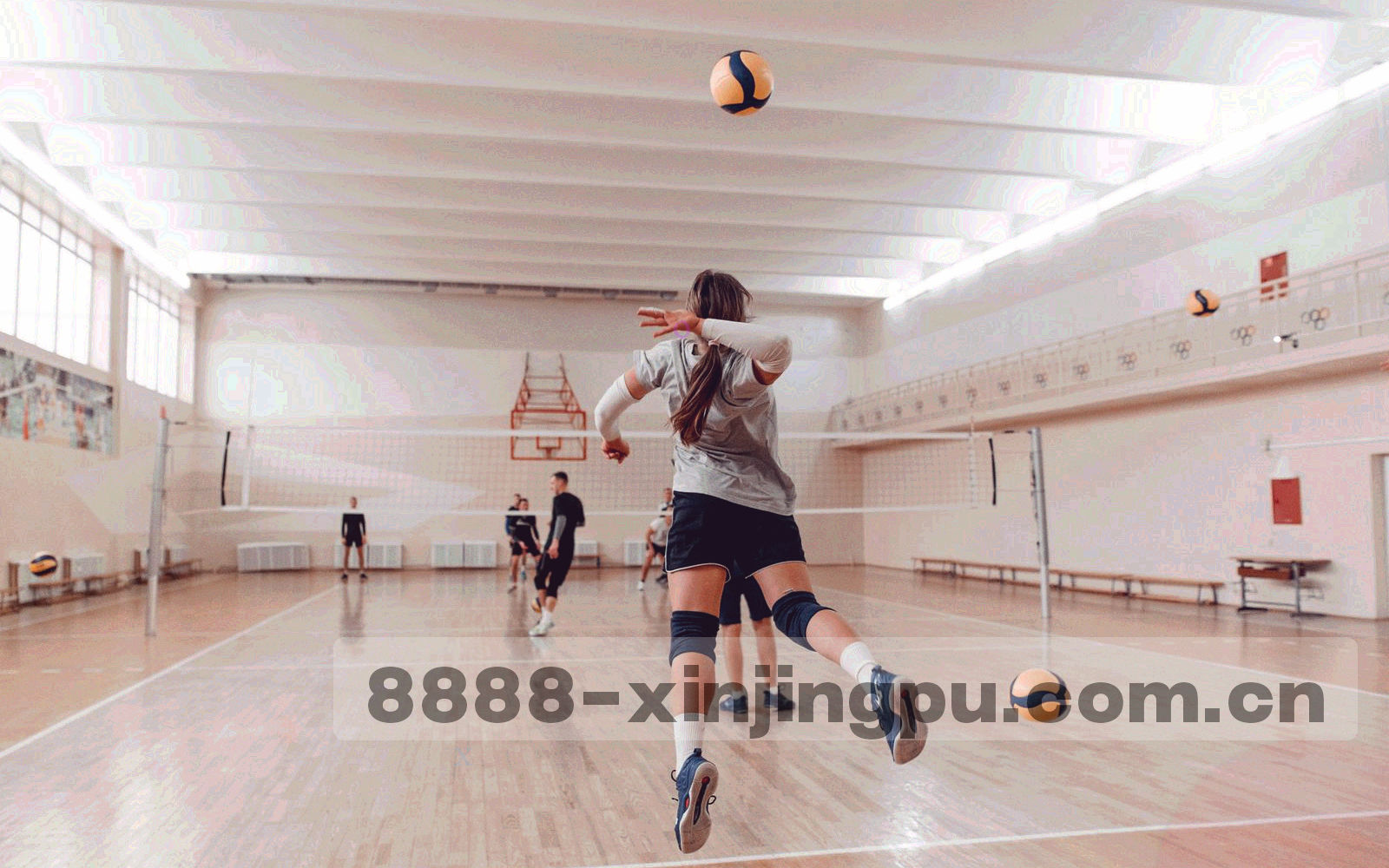 抽象数据流线条与城市夜景天际线叠加的科技感画面